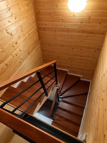 Лиственница, ригельное ограждение и подшивка — фото 8